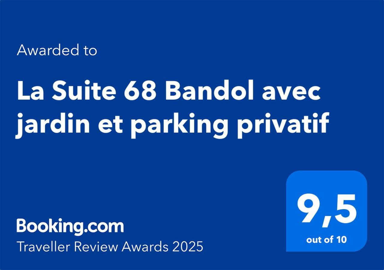 La Suite 68 Bandol Avec Jardin Et Parking Privatif Buitenkant foto
